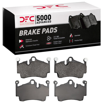 DFC 05-23 Porsche 718 Cayman Rear 5000 Advanced Low Metallic Brake Pads