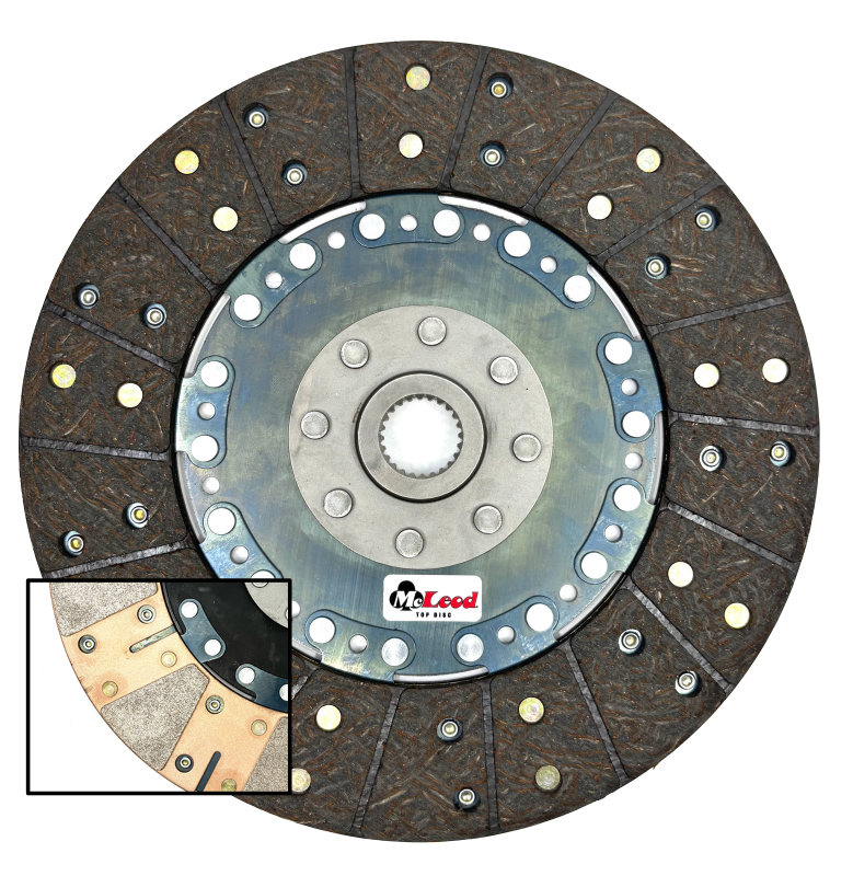 McLeod Racing RST HD Twin w/ Aluminum Flywheel - 01-07 GM 6.0L LS 6 Bolt - 1-1/8 x 10 Spline - 168T
