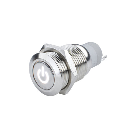 ORACLE Lighting Oracle Power Symbol On/Off Flush Mount LED Switch - White