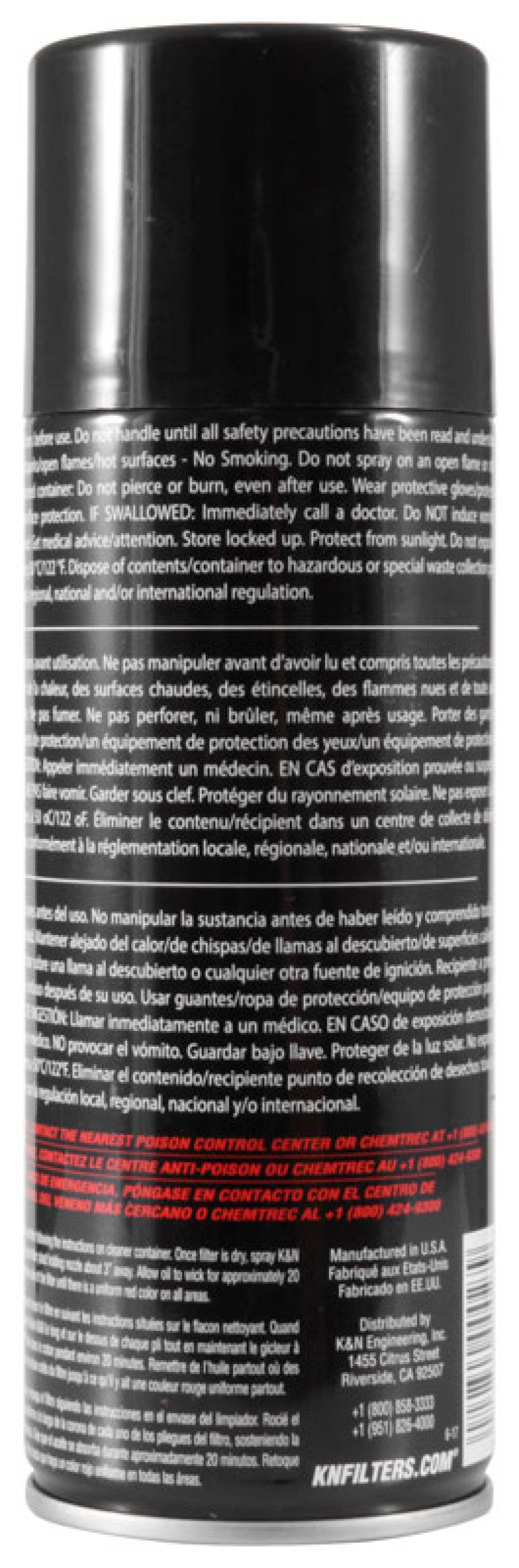 K&N Engineering K&N 12.25 oz. Aerosol Air Filter Oil