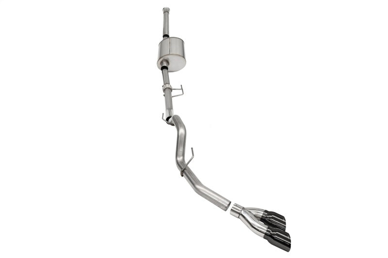 CORSA Performance Corsa 2021-2025 Ford F-150 SuperCrew/6.5in Bed 3.5L V6 Sport Cat-Back Single Side Exit-