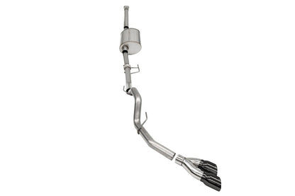 CORSA Performance Corsa 2021-2025 Ford F-150 SuperCrew/6.5in Bed 3.5L V6 Sport Cat-Back Single Side Exit-