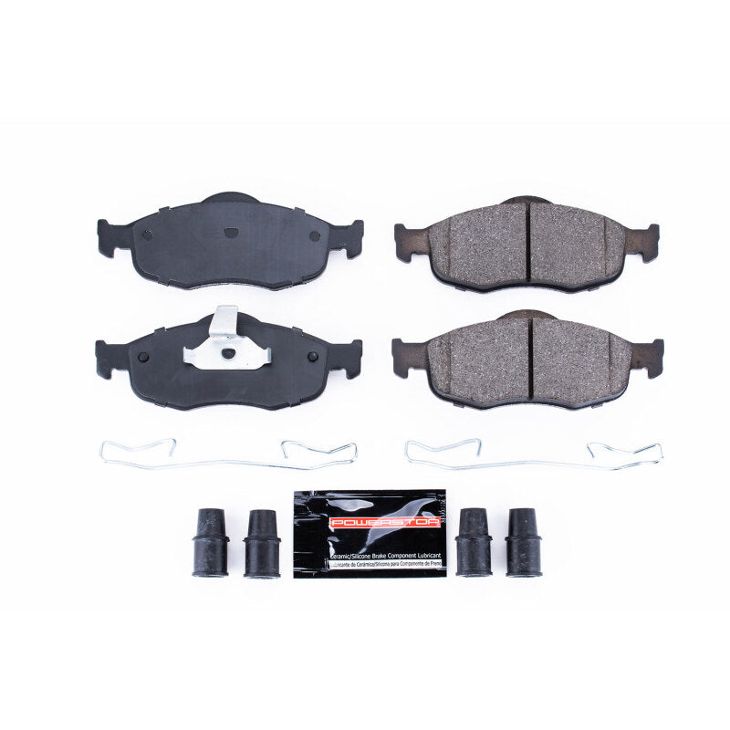 PowerStop Power Stop 95-00 Ford Contour Front Z23 Evolution Sport Brake Pads w/Hardware