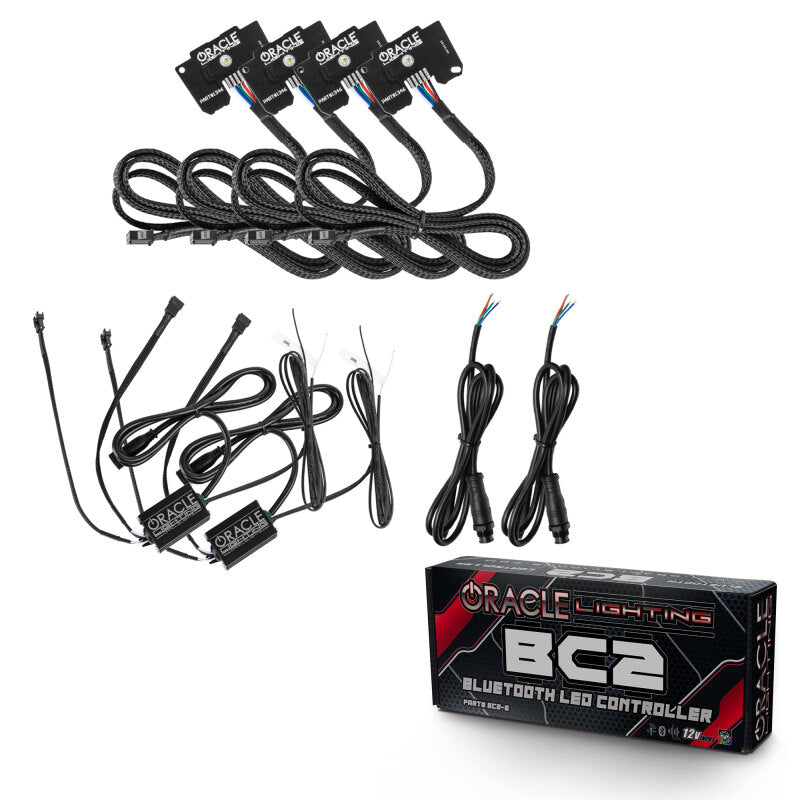ORACLE Lighting Oracle Jeep Wrangler JL/Gladiator JT RGB+W Headlight DRL Kit - w/ BC1 Controller