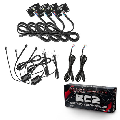ORACLE Lighting Oracle Jeep Wrangler JL/Gladiator JT RGB+W Headlight DRL Kit - w/ BC1 Controller