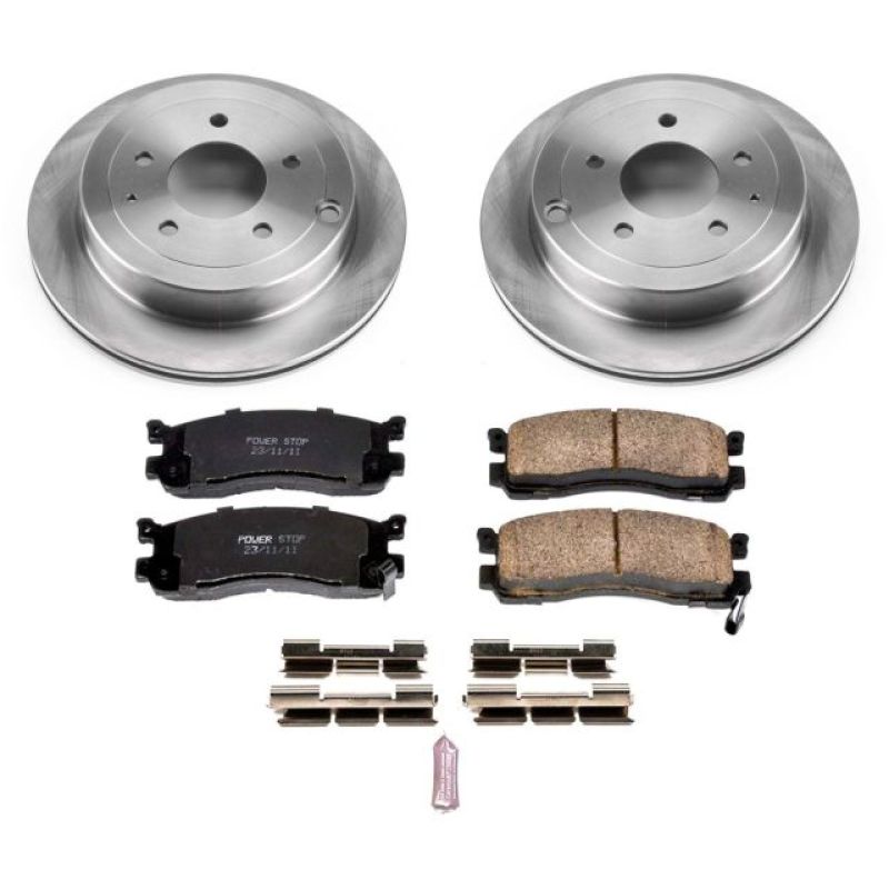 PowerStop Power Stop 92-95 Mazda 929 Rear Autospecialty Brake Kit