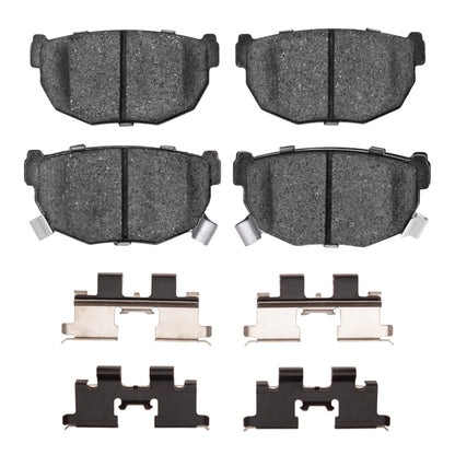 R1 Concepts R1 1981-1998 Nissan 280ZX Rear R1 Performance Sport Pads & Hardware Kit