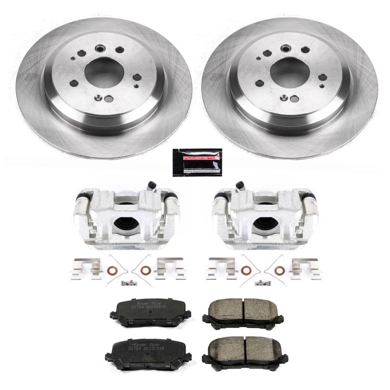 PowerStop Power Stop 16-19 Honda Pilot Rear Autospecialty Brake Kit w/Calipers