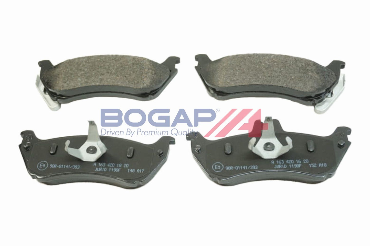 BOGAP C8210147 Brake Pad Set, Disc Brake