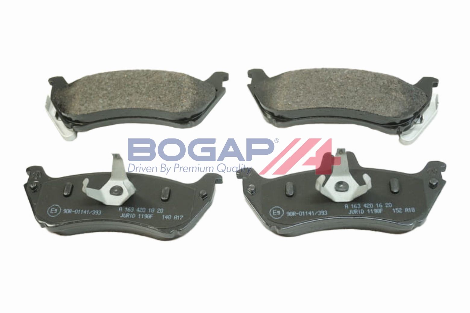 BOGAP C8210147 Brake Pad Set, Disc Brake