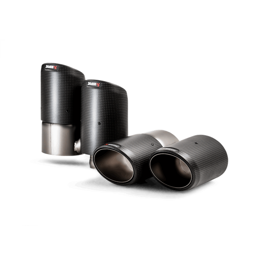 Akrapovic Akrapovic 2018+ Porsche Cayenne V6 (536) Tail Pipe Set (Carbon)