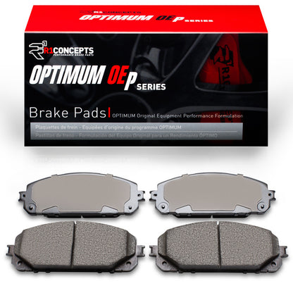 R1 Concepts R1 14-20 Jeep Cherokee Front R1 Optimum OE Brake Pads