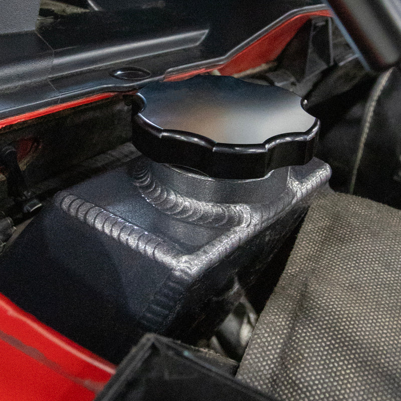 Wehrli 10-12 Cummins 6.7L Coolant Tank (OEM Placement) - WCFab Red