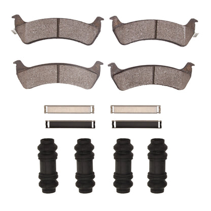 R1 Concepts R1 93-05 Ford Explorer Sport Rear Performance Off-Road/Tow Brake Pads & Hardware Kit