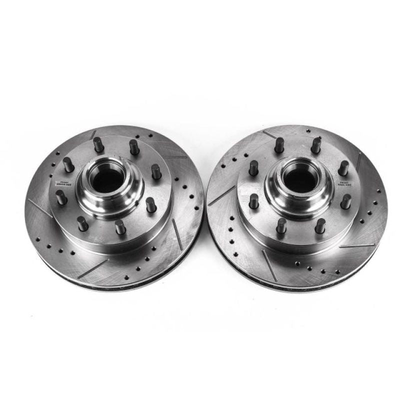 PowerStop Power Stop 96-01 GMC Savana 3500 Front Drilled & Slotted Rotor - Pair