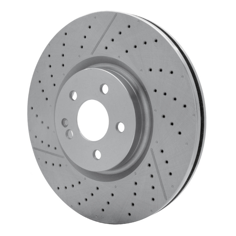 DFC 14-19 Mercedes-Benz GLA45 AMG Front Drilled and Slotted Brake Rotor