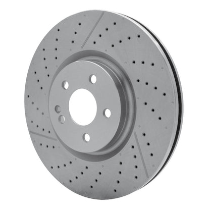DFC 14-19 Mercedes-Benz GLA45 AMG Front Drilled and Slotted Brake Rotor