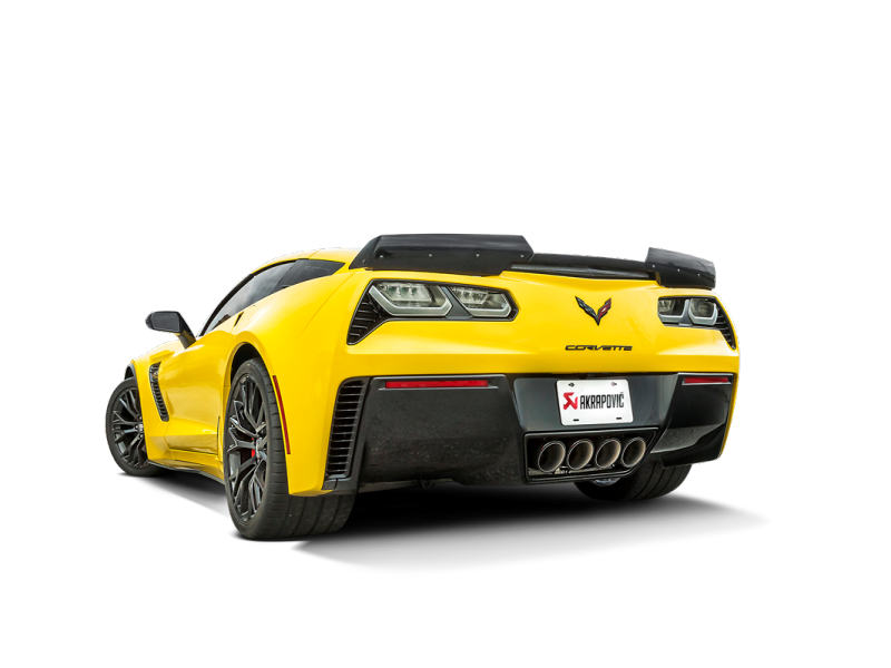Akrapovic Akrapovic 14-17 Chevrolet Corvette Z06 (C7) Slip-On Line (Titanium) w/ Carbon Tips