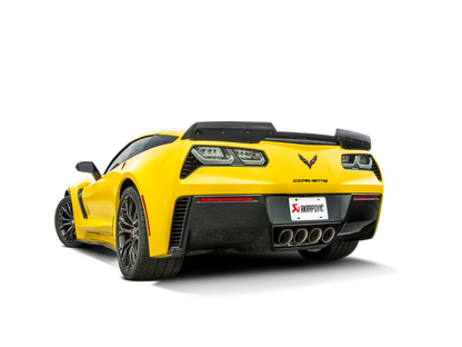 Akrapovic Akrapovic 14-17 Chevrolet Corvette Z06 (C7) Slip-On Line (Titanium) w/ Carbon Tips