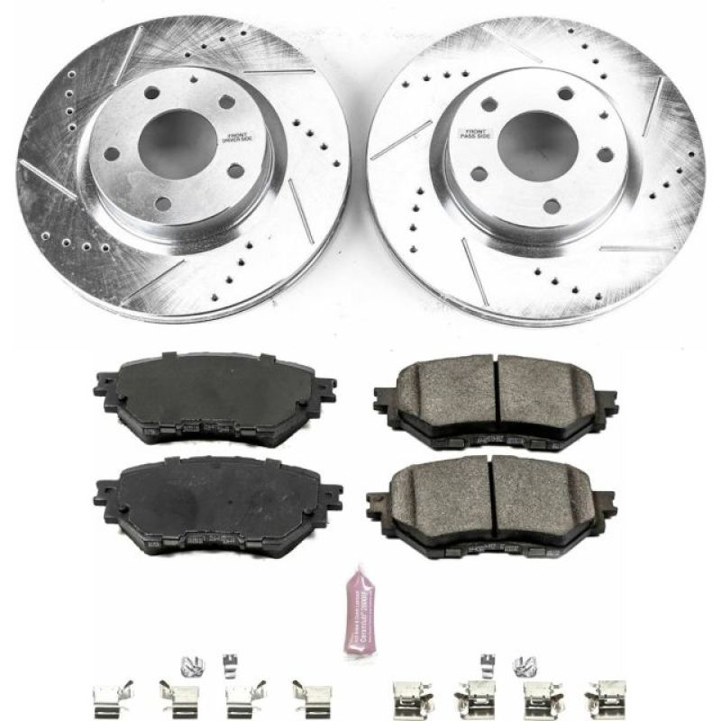 PowerStop Power Stop 17-18 Mazda 3 Front Z23 Evolution Sport Brake Kit