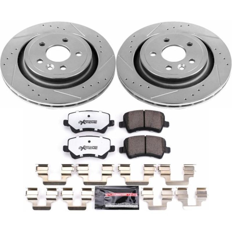 PowerStop Power Stop 11-18 Volvo S60 Rear Z36 Truck & Tow Brake Kit