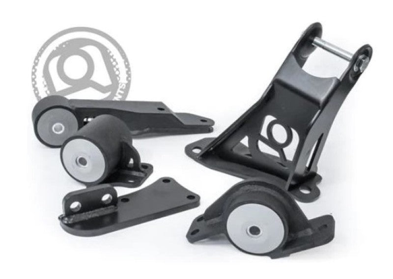 Innovative Mounts Innovative 00-07 Honda Insight K-Series Black Steel Mounts 95A Bushings (Auto to Manual)