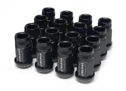 Skunk2 Racing Skunk2 12x1.25 Forged Lug Nut - Black (Set of 20)