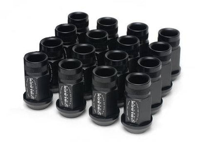 Skunk2 Racing Skunk2 12x1.25 Forged Lug Nut - Black (Set of 20)