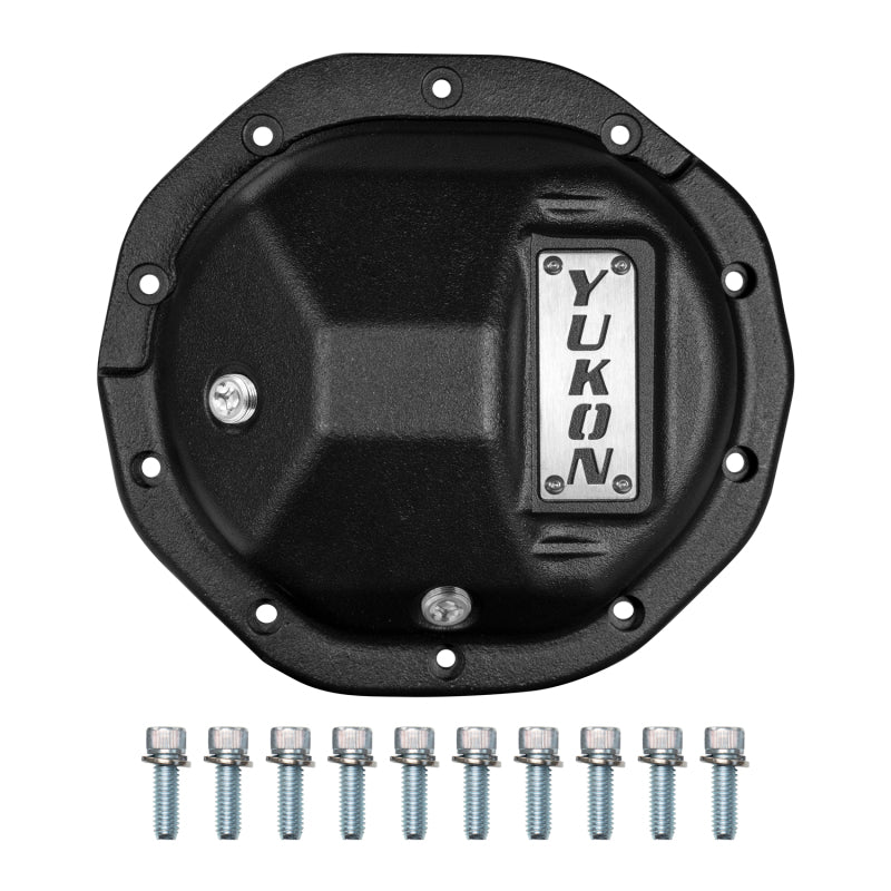 Yukon Gear & Axle Yukon Gear Hardcore Nodular Iron Cover for Rear GM 8.6in w/8mm Cover Bolts