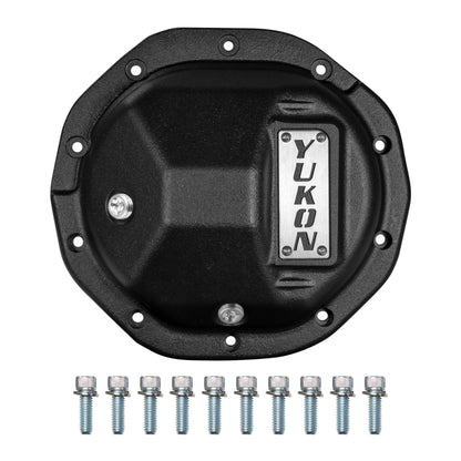 Yukon Gear & Axle Yukon Gear Hardcore Nodular Iron Cover for Rear GM 8.6in w/8mm Cover Bolts