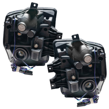 ORACLE Lighting Oracle 08-10 Ford F250/350 LED HL - Black - ColorSHIFT