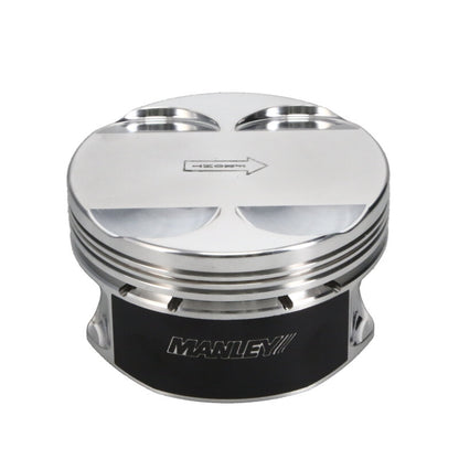 Manley Performance Manley Ford Coyote 5.0L DOHC 4V 3.635in Bore 10.0:1 CR -2.5cc Flat Top Pistons - Set of 8 (E/D)
