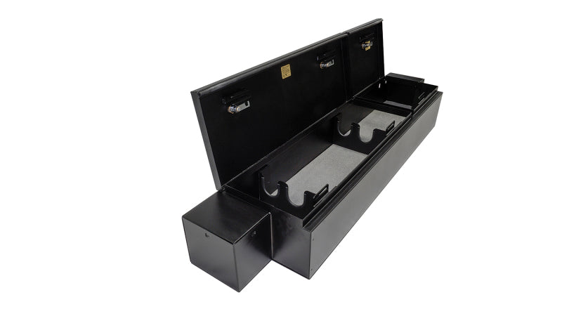 Tuffy Products Tuffy Underseat Lockbox W/ Key Lock For Ram Trucks Crew Cab