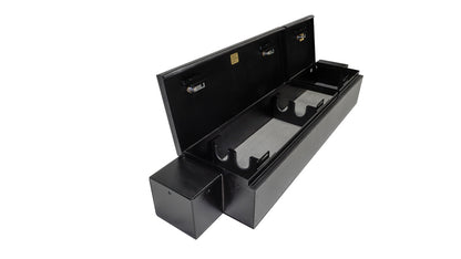 Tuffy Products Tuffy Underseat Lockbox W/ Key Lock For Ram Trucks Crew Cab