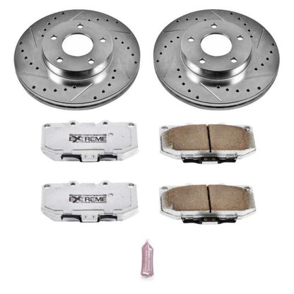 PowerStop Power Stop 89-90 Nissan 300ZX Front Z26 Street Warrior Brake Kit