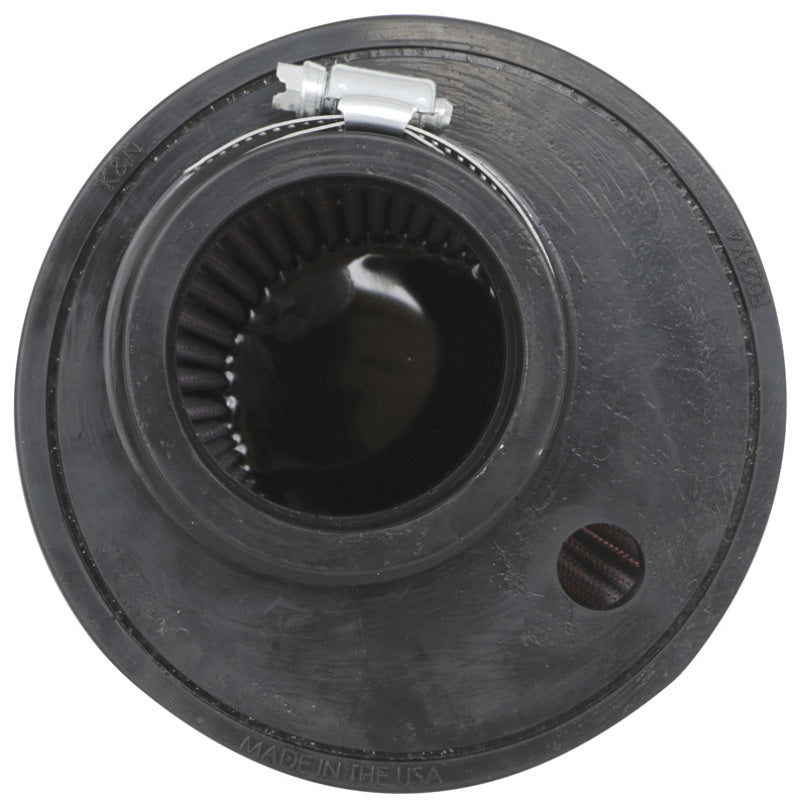 K&N Engineering K&N Universal Clamp-On Air Filter 2.375in Flg ID x 5.21875in B OD x 3.5in T OD x 3.75in H