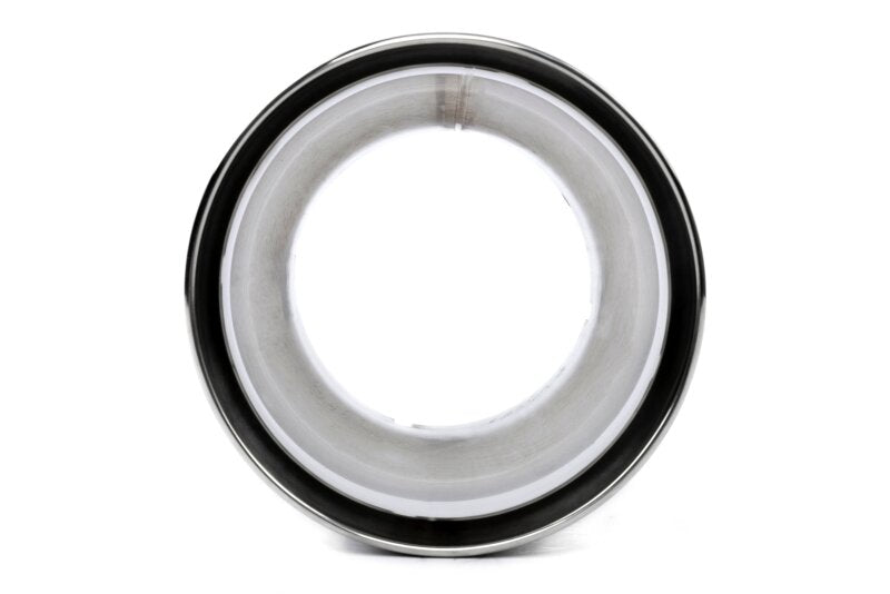 Dinan Double-Walled 4in Clamp-On Exhaust Tip - Polished - 4in Outlet / 2.75in Inlet