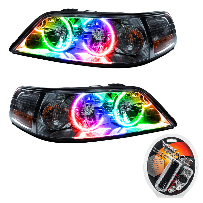 ORACLE Lighting Oracle 05-11 Lincoln Town Car SMD HL (Non-HID) - ColorSHIFT