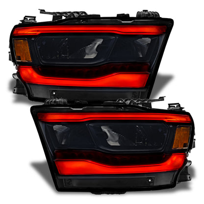 ORACLE Lighting Oracle 19-21 Dodge RAM 1500 RGB+W Headlight DRL Kit - Reflector LED Headlights -