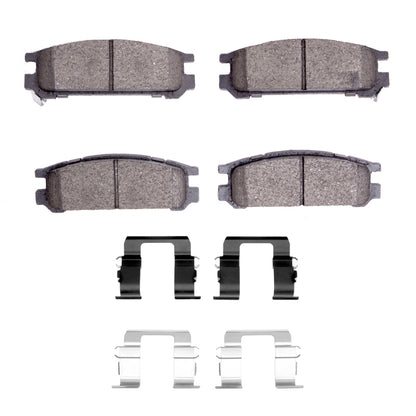 R1 Concepts R1 90-94 Subaru Legacy Rear Optimum OE Pads & Hardware Kit