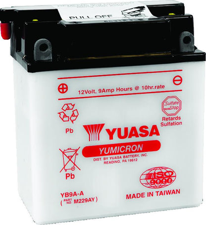 Yuasa Battery Yuasa YB9A-A Yumicron 12-Volt Battery