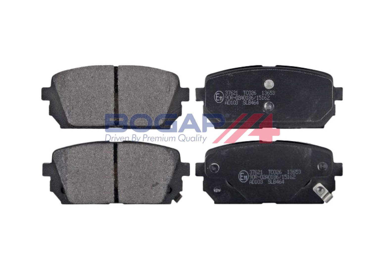 BOGAP Y8210221 Brake Pad Set, Disc Brake