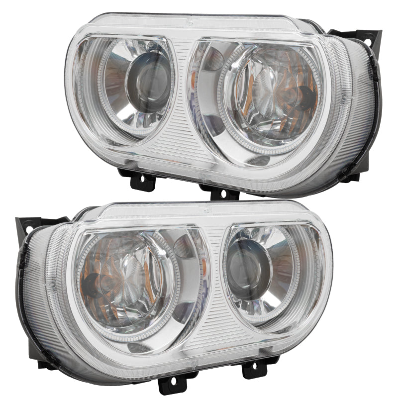 ORACLE Lighting Oracle 08-14 Dodge Challenger SMD HL (HID Style) - ColorSHIFT w/ 2.0 Controller