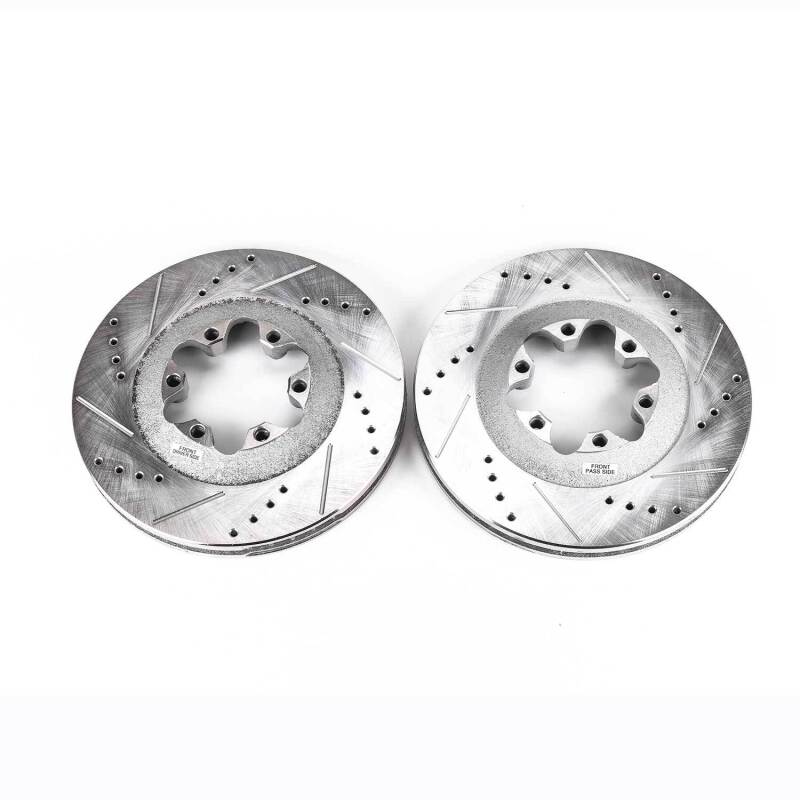 PowerStop Power Stop 09-12 Chevrolet Colorado Front Evolution Drilled & Slotted Rotors - Pair