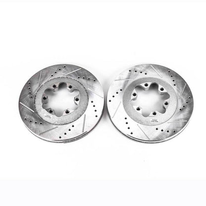 PowerStop Power Stop 09-12 Chevrolet Colorado Front Evolution Drilled & Slotted Rotors - Pair