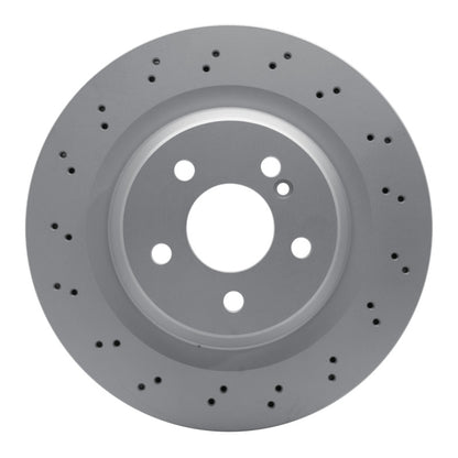 DFC 03-11 Mercedes-Benz E55 AMG Rear Drilled GeoSPEC Coated Rotor