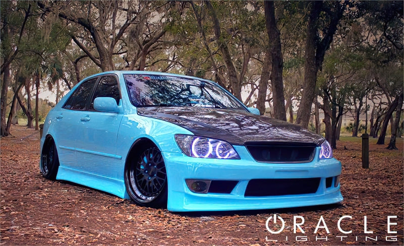 ORACLE Lighting Oracle Lexus IS 300 01-05 Halo Kit - ColorSHIFT w/ BC1 Controller