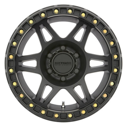 Method Wheels Method MR106 Beadlock 17x9 -44mm Offset 6x5.5 108mm CB Matte Black w/BH-H24125 Wheel