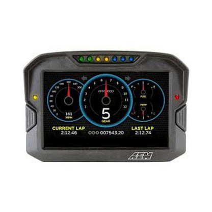 AEM CD-7 Logging Race Dash Carbon Fiber Digital Display (CAN Input Only)
