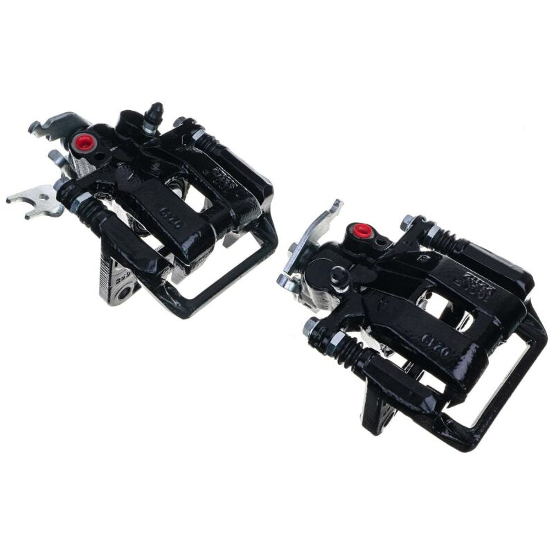 PowerStop Power Stop 09-14 Acura TSX Rear Black Caliper - Pair w/Bracket